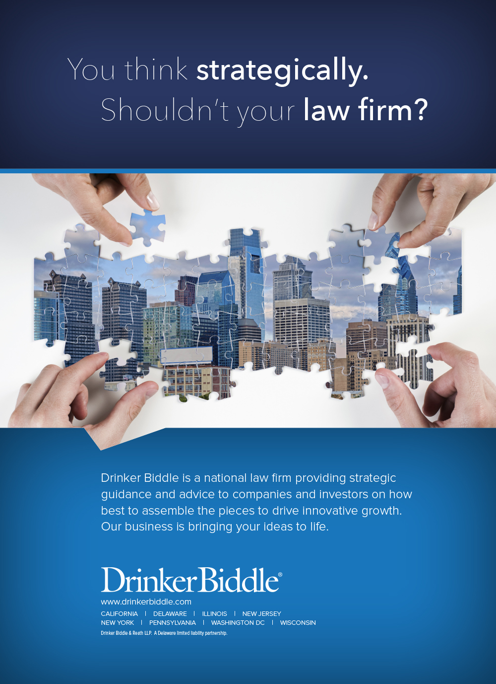Drinker Biddle Strategic Ad